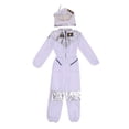 thumbnail image 1 of Disfraz de astronauta con casco móvil para niños, traje de piloto con visera móvil, Cosplay de Halloween xuanjing unisex, 1 of 2