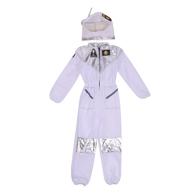 Disfraz de astronauta con casco móvil para niños, traje de piloto con visera móvil, Cosplay de Halloween xuanjing unisex