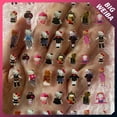 thumbnail image 2 of Pegatinas de Arte de uñas en relieve 5D, piel negra hawaiana, gótico, Hello Kitty, Animal de dibujos animados, Sanriod, herramienta de pegatinas Diy, preventa, 15 días, 2 of 4