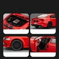 thumbnail image 6 of 1:32 Charger SRT Super Sports Car Metal Alloy Diecast Model Car Sound and Light Collection Hobbies Decoration Birthday Gifts, 6 of 9