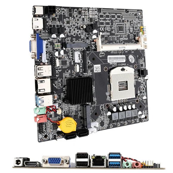 FOR HM65 Computer Motherboard ITX Edition Type PGA988 DDR3 Memory on Board VGA/HDMI-Compatible/LVDS Interface