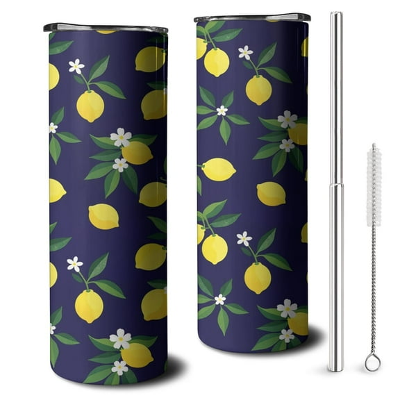 20 OZ Coffee Tumble Slim Tumbler Cup with Straw,Thermal with Lids for Hot and Cold Drinks for Daughter Son