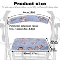 thumbnail image 6 of HELLHERO Masked Ambulance Rollator Seat Cover Backrest Covers Non-Slip Fit Easy Fit Gift Option for Senior, 6 of 7