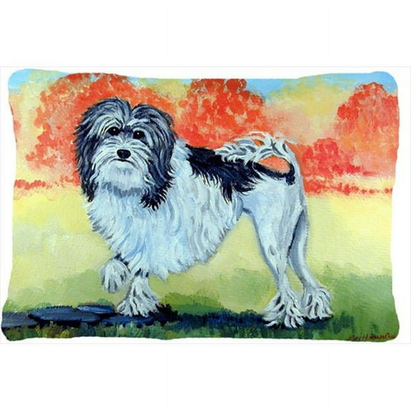 12 x 16 in. Lowchen Decorative Indoor & Outdoor Fabric Pillow