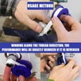 thumbnail image 5 of Rulong PTFE Thread Seal Tape High Density Plumbing Tape For Water Pipe Gas Line Sealing Leak Proof Professional Plumber Tool White Roll 1/2 Inch, 5 of 10