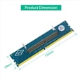 thumbnail image 4 of 2X Tarjeta Adaptadora de Memoria RAM DDR5 para Computadora Portátil A SO DDR5 U-DIMM para Escritorio, Comprobador de Memoria Convertidor de SO DDR5 A DDR5 U-DIMM, 4 of 7