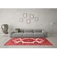 thumbnail image 3 of Ahgly Company Indoor Square Persian Red Traditional Area Rugs, 3' Square, 3 of 4