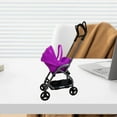 thumbnail image 4 of Cochecito de bebé para muñecas, mini juguete, carrito de empuje, simulación, accesorios para casa de muñecas para niñas Negro, 4 of 9