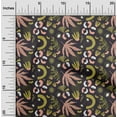 thumbnail image 2 of oneOone Velvet Orange Fabric Tropical Abstract Craft Projects Decor Fabric Printed by The Yard 58 Inch Wide, 2 of 4