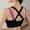 Black, variant on TAIAOJING Push Up Bras for Women Yoga Solid Sleeveless Cold Shoulder Casual Tanks Yoga Bra Top Brassiere