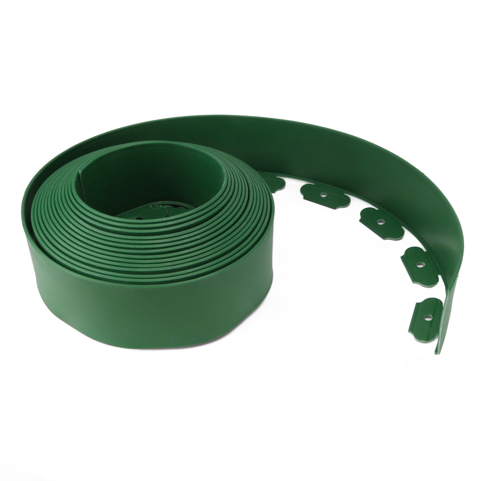 Landscape Edging, PE Lawn Edging No Dig 10m Flexible With 30 Stakes For