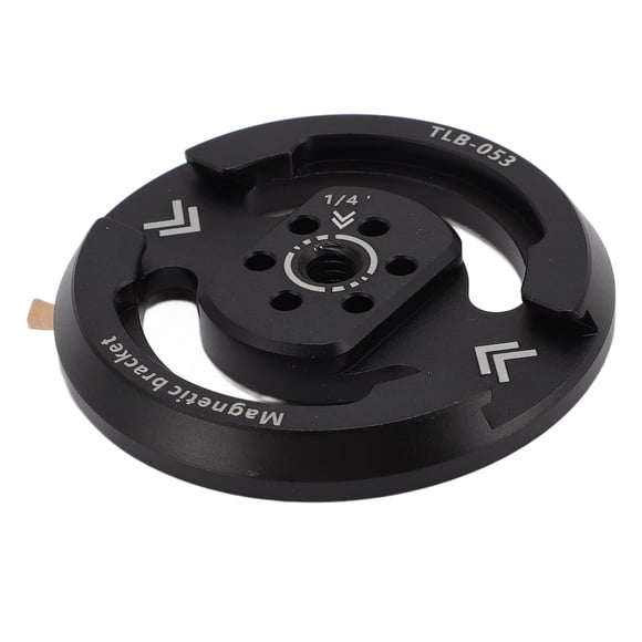 Adaptateur de Montage Magnétique pour Trépied de Téléphone, Support de Trépied Magnétique Interface 1/4 Po pour Prise de Photos