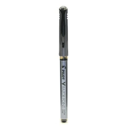 UPC: 0804551907081 | Pilot V Razor Point Pen Black Pack of 12 (23174-PK12)