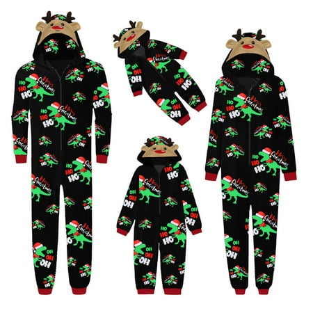 

Christmas Family Pajamas Matching Sets Deer onesie Jumpsuits Baby Kids Adults Women Men Pjs Sleepwear Homewear Outfits