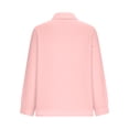 thumbnail image 6 of Mifsaly Linen Long Sleeve Shirt Women Collared Button Down Oversized Shirts Lightweight Casual Summer Beach Office Work Outfits 2026 L, 6 of 7