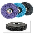 thumbnail image 6 of 100Mm Grind Disc Abrasive Wheel Paint Rust Remover Poly Strip Disc For Angle Grinder Clean Polish Metal Blue Smile Home, 6 of 9