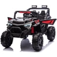 thumbnail image 3 of Ambifirner 24V 400W Ride-On UTV with Parent Remote Control, 4WD & Suspension, LED Lights, Bluetooth Music & Power Display for, 3 of 9
