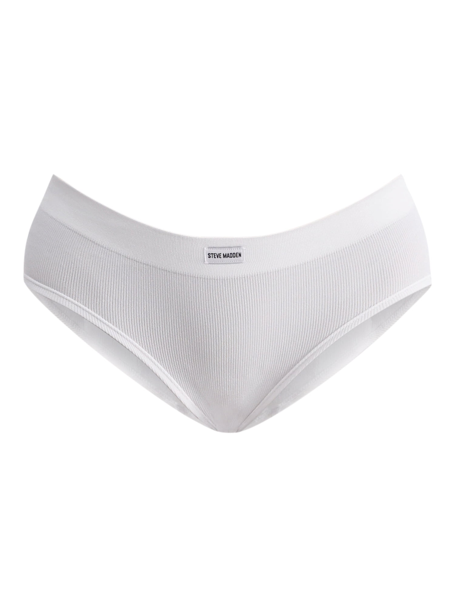 Steve Madden Women's Seamless Hipster Panties, 5-Pack, Sizes S-XL