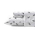thumbnail image 3 of Nautica - Full Sheet Set, Brushed Flannel Bedding Set, Soft & Cozy Home Decor (Penguin Toss, Full), 3 of 4