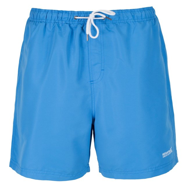 Regatta - Bañador de largura media modelo Mawson para hombre (Azul Coastal)