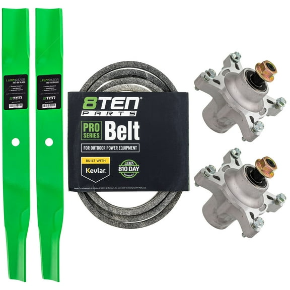 8TEN Blade Spindle Belt Kit for Toro Exmark Quest TimeCutter MK1005663