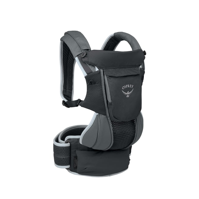 Portabebés Osprey Poco Soft para recién nacidos, color negro
