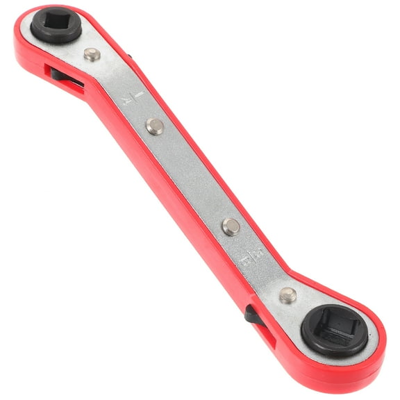 FRCOLOR  Small Adjustable Wrench Water Meter Shut off Tool Ratchet