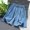 Light Blue, variant on Sentmoon Wide Leg Jeans Girls Elastic High Waist Denim Shorts Straight Summer Stylish Solid Color Bermuda Shorts Side Pockets for Girls Casual Hangouts Dark Blue 11 Years