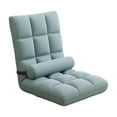 thumbnail image 4 of simhoa Chaise de Sol avec Soutien Dorsal 5 Positions Réglable Fauteuil Inclinable d'Appartement Cyan, 4 of 8
