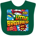 thumbnail image 3 of Inktastic Little Brother Comic Book Boys Baby Bib, 3 of 4