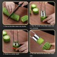 thumbnail image 4 of Bgsha Pepper Seed Corer Tool Stainless Steel Fruit Vegetable Corer Tool Pepper Cutter Corer Kitchen Utility Gadgets Corer Remover Tool for Cored Bell Peppers Apples Pears, 4 of 9