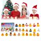 thumbnail image 2 of Calendario Adviento Navideño Con Pato Goma 24 Patos 2024 Baño para, 2 of 9