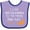 Lavender and Purple, variant on Inktastic I Love My Glamma to the Moon and Back Boys or Girls Baby Bib