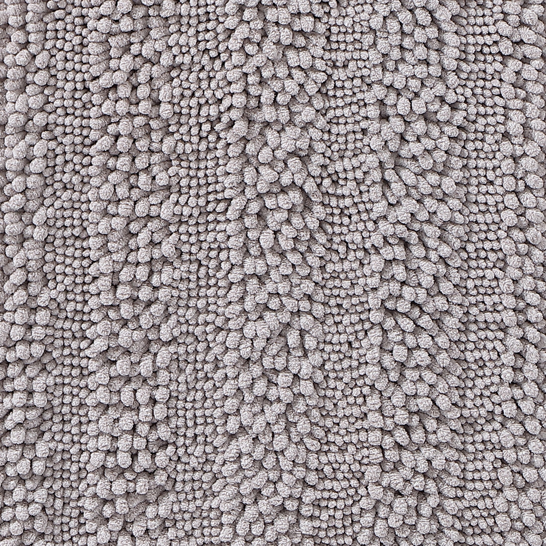 Better Homes & Gardens Heathered Noodle Striped Bath Rug Set, Soft Silver, 2 Pieces