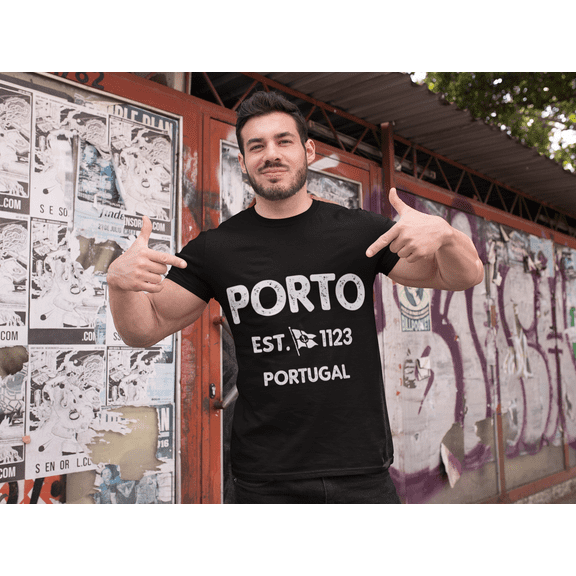 Porto EST. 1123 Portugal Perfect Souvenir Unisex Softstyle T-Shirt