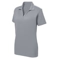 thumbnail image 1 of Gravity Threads Womens Racer Mesh Polo - Silver - 3XL, 1 of 1