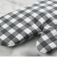 thumbnail image 5 of KitchenAid Gingham Oven Mitt 2-Pack Set, Charcoal Grey, 7"x13", 5 of 5