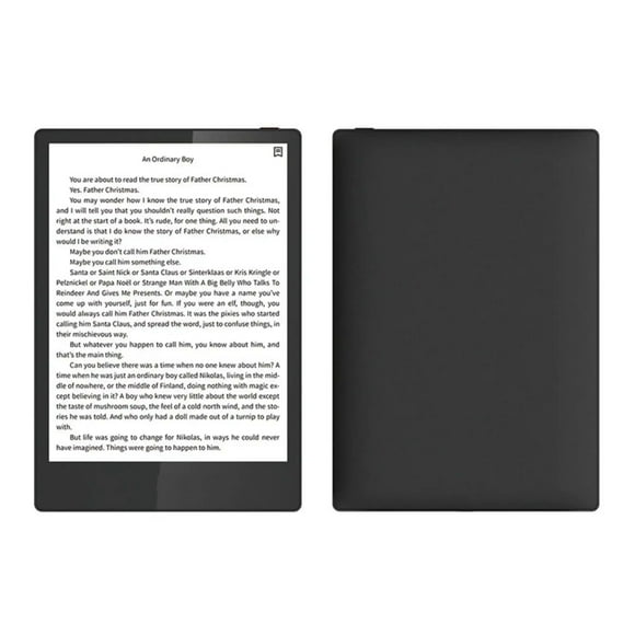 TUTT Lecteur Électronique 6” 64 Go avec Écran Tactile / Double Lumière avant E-Ink + Étui de Protection E5