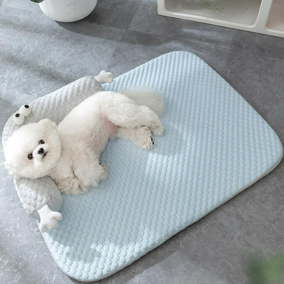 TopLLC Home Office Furniture Cool Feeling Dog Mats Breathable Cool Small Dogs Spring And Summer Dog Bed Kennel Pet Dog Mats Cool pads