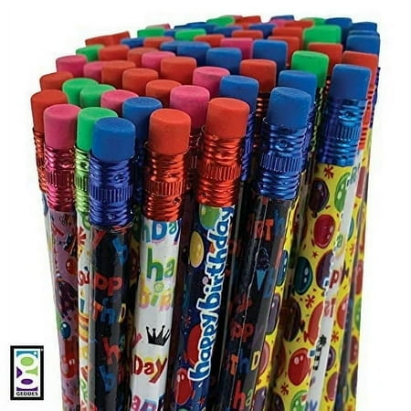 Raymond Geddes Crayons Numéro 2 Anniversaire pour Enfants (Lot de 72)