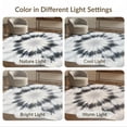 thumbnail image 7 of ODIKA 5'x7' Washable Area Rug Non-Slip, Low Pile, Stain Resistant Rugblack Mist Flowing Balanced Smalltan Rugsgold Vases Yellow for Guest Room, Lounge, Apartment, 7 of 7