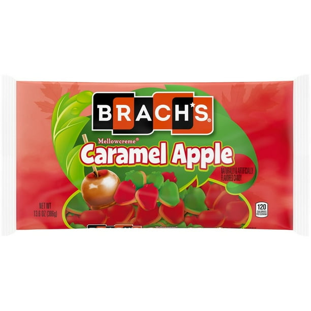Brach's Mellowcreme Caramel Apple Halloween Candy, 13.6 Oz Walmart