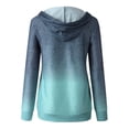 thumbnail image 4 of Fridja Mode Femmes Pull à Capuche Imprimé Manches Longues Blouses Chandail en Molleton Tops, 4 of 5