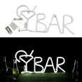 thumbnail image 4 of Letrero de Barra LED, Luz de , USB/barra de Batería, de Publicidad Iluminadas, Letrero de Pantalla Eléctrica para Decoración de Blanco Colco bar lámpara de neón, 4 of 8