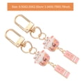 thumbnail image 4 of 2 Pcs Ceramic Cat Phone Pendants Bag Pendants DIY Key Hanging Ornament, 4 of 5