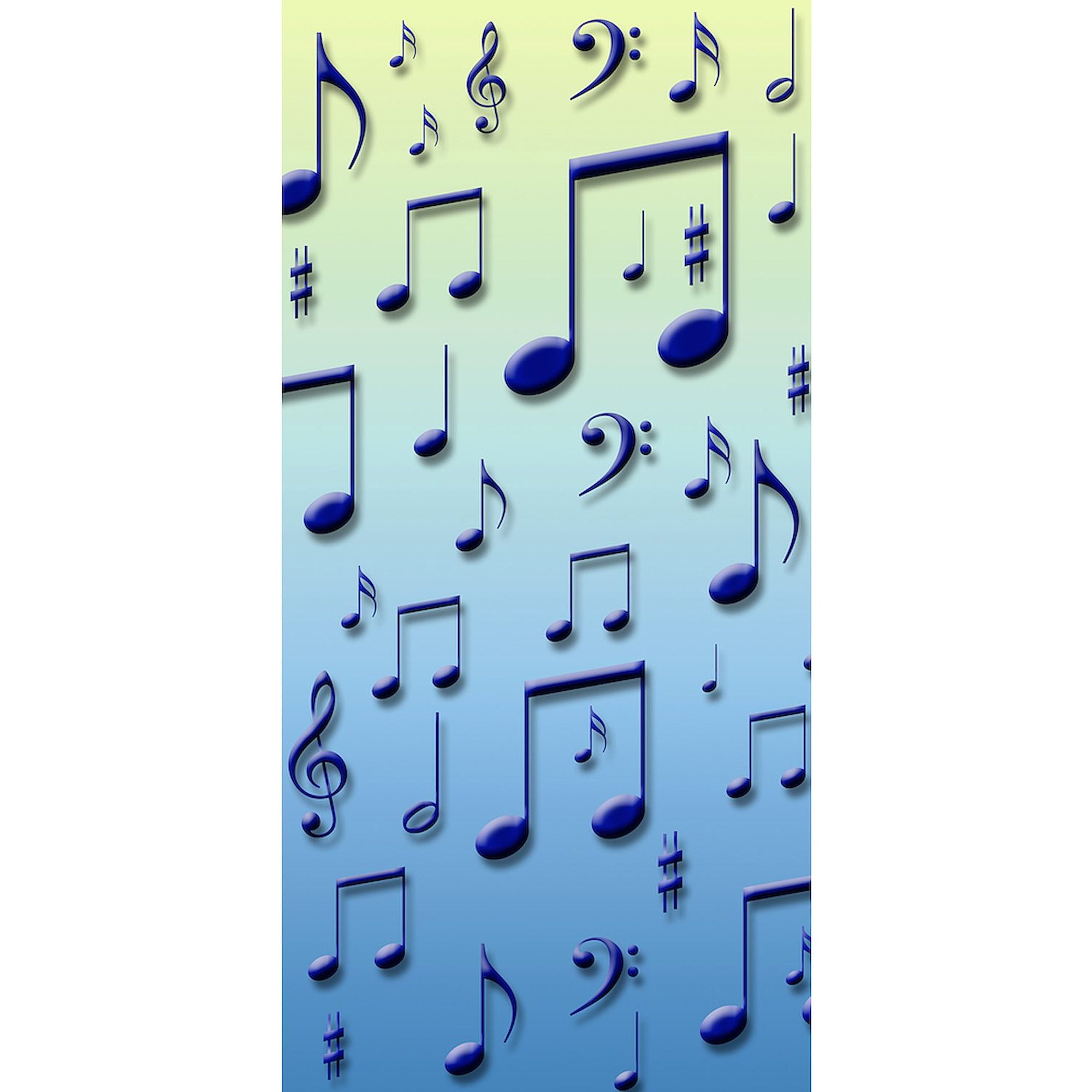 CafePress - Music Notes - Large Beach Towel, Soft 30"x60" Towel with Unique Design