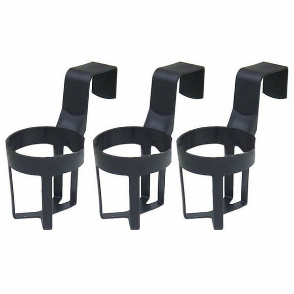 Car Truck Cup Holders - Universal Fit, 3Pcs, 7.5cm Diameter - for Water Bottles and Cans, Mountable on Doors