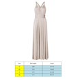 thumbnail image 3 of Femmes Bandage Multi Façon Envelopper Robe Maxi Robe Robe Bandage Multi Façon Demoiselle d'Honneur Longue Robe, 3 of 5