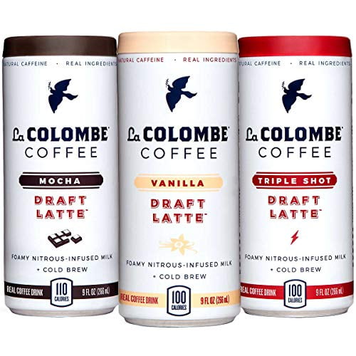 La Colombe Draft Latte ColdPressed Espresso Variety 9 oz Can (Mocha