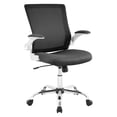 thumbnail image 1 of Serta Works Creativity Jet Black Mesh Office Chair with Chrome Base, 1 of 5